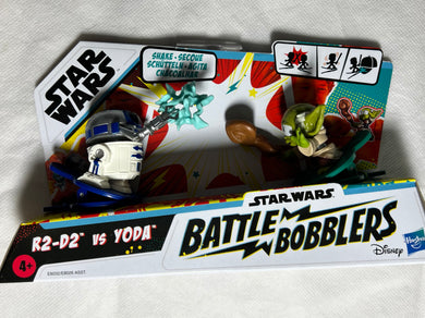 R2-D2 vs Yoda Battle Bobblers