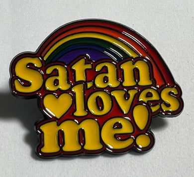 “Satan Loves Me!” Pin