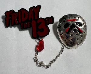 Friday The 13th Double Pin