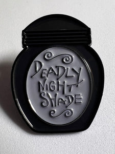 “Deadly Night Shade” Jar Pin