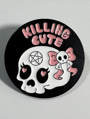 “Killing Cute” Pin