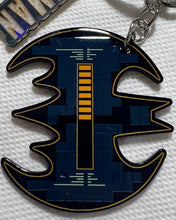 Load image into Gallery viewer, Batman Logo Keyring