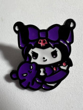 Load image into Gallery viewer, Kuromi With Teddy Pin