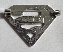 Load image into Gallery viewer, Supergirl Pink Diamanté Pin