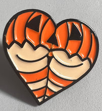 Load image into Gallery viewer, Pumpkin Booty Heart Pin