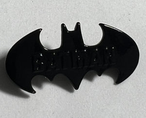 Black Batman Logo Badge