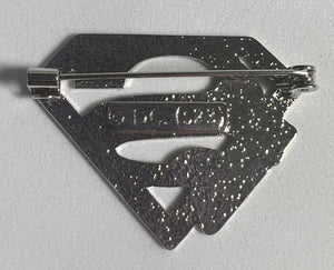Patchwork Supergirl Badge