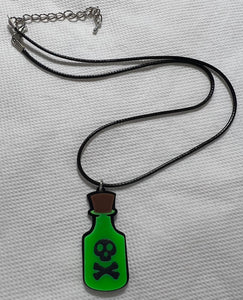 Poison Bottle Necklace