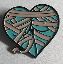 Load image into Gallery viewer, Mummy Booty Heart Pin