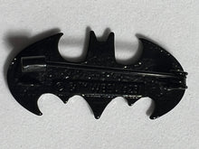 Load image into Gallery viewer, Black Batman Logo Badge