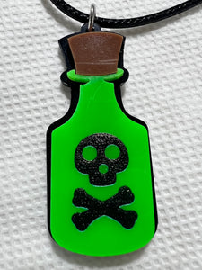 Poison Bottle Necklace