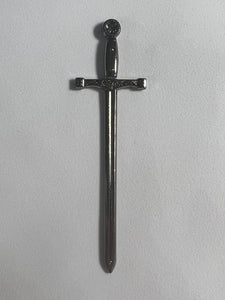Carved Metal Sword Book Mark
