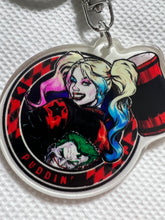 Load image into Gallery viewer, Harley Quinn “ Puddin’ ” Keyring