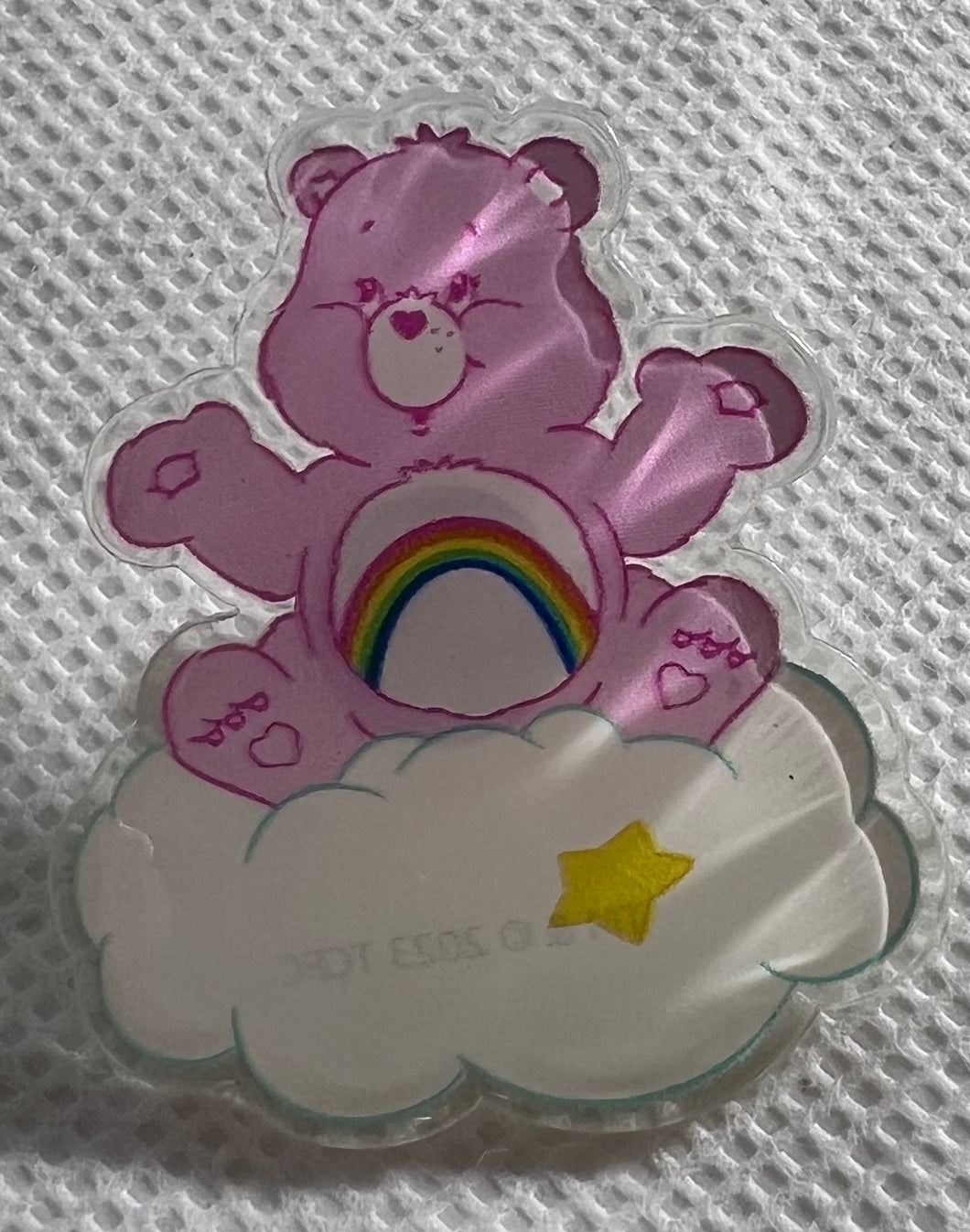 Cheer Bear Acrylic Pin