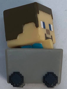 Steve in Cart Mini Series Minecraft - Demize Collectibles LTD