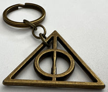 Load image into Gallery viewer, Deathly Hallows Keyring