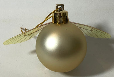 Golden Snitch Gold Pearlescent Bauble - Demize Collectibles LTD