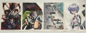Anime Vinyl Sticker Art Sheet Collection