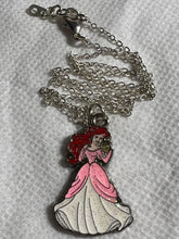 Load image into Gallery viewer, Ginger Princess Glitter Necklace