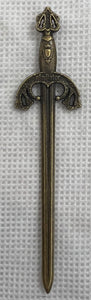 Metal Gladiator Sword Book Mark