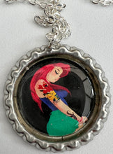 Load image into Gallery viewer, Tattooed Mermaid Necklace