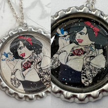Load image into Gallery viewer, Rock And Roll Snow Princess Necklace