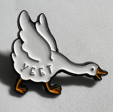 “YEET” Goose Pin