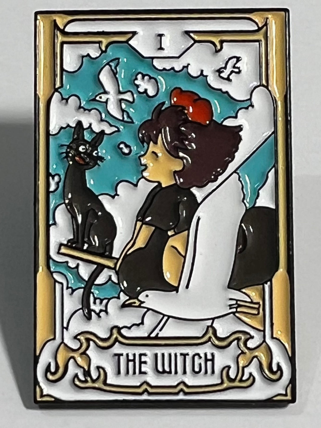 “The Witch” Anime Tarot Card Pin