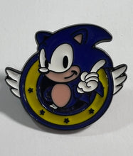 Load image into Gallery viewer, Blue Hedgehog Pin