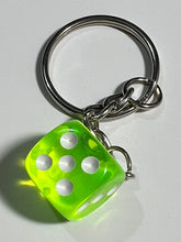 Load image into Gallery viewer, Dice Keyring
