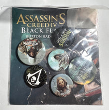 Load image into Gallery viewer, Assassin’s Creed IV Black Flag Button Badge Pack