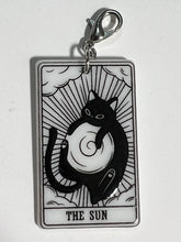 Load image into Gallery viewer, The Sun Cat Tarot Card Bag Clip