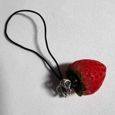 3D Strawberry Bag Clip