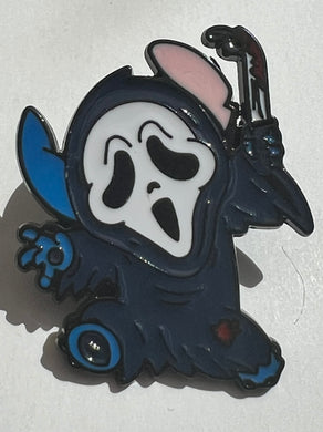 Stitch Scream Pin