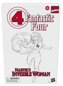 Invisible Women Retro Comics 6”Figure
