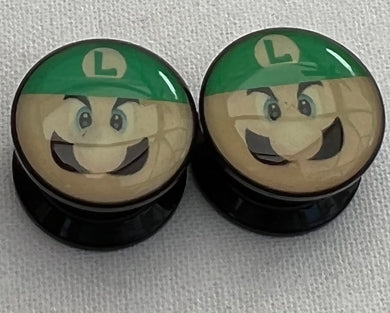 2x 12mm Luigi Body Jewellery Plugs