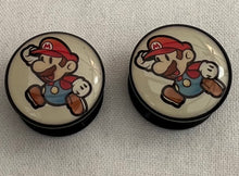 Load image into Gallery viewer, 2x 16mm Mario Body Jewellery Plugs