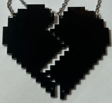 Load image into Gallery viewer, 8-BIT Heart Friendship Necklaces